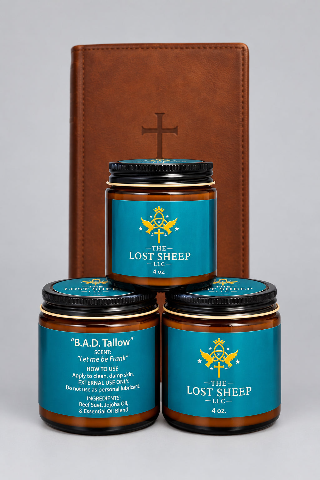 4oz jars with natural ingredients 